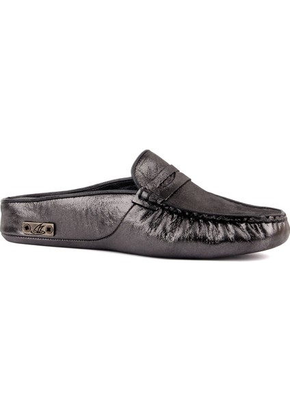 Sail Lakers - Gümüş Deri Kadın Ev Terliği fiyatları