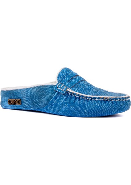 Sail Lakers - Kot Mavisi Deri Kadın Ev Terliği fiyatları