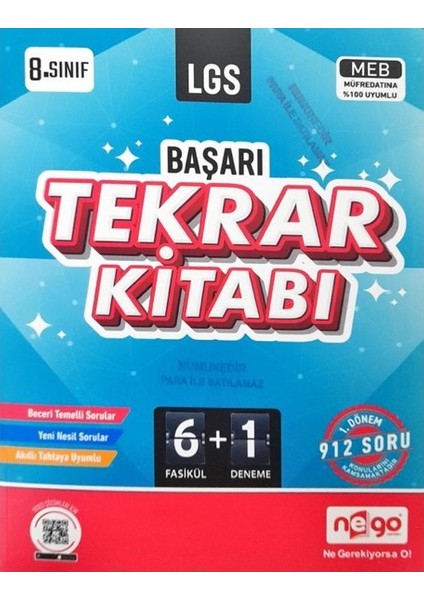 Lgs Başarı Tekrar Kitabı