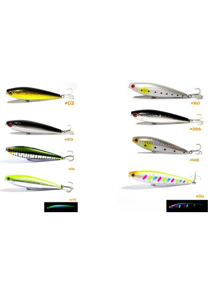 Fujın Dog-X 7.5cm 8.5gr Maket Balık