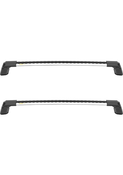 Air-3 Silver, Volkswagen Caddy (2K), Uyumlu Model Yıl Aralığı 2003 - >2020 için Gri, Tavan Ara Atkı Kiti , Taşıyıcı Barlar modelleri