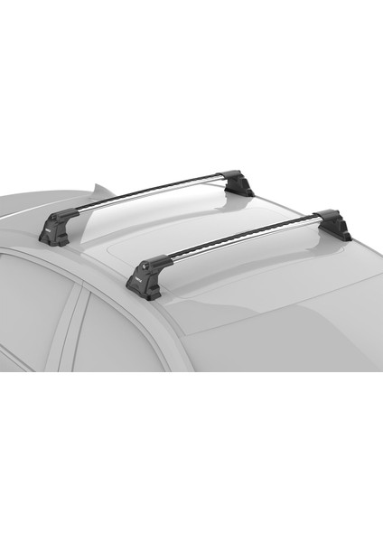 Air-3 Premium Silver, Bmw 1 Serisi 3 Kapı F21 Hatchback, Uyumlu Model Yıl Aralığı 2012-2019 Için Gri, Tavan Ara Atkı Kiti , Taşıyıcı Barlar fiyatları