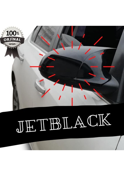 Reyyzen Ford Focus 3 Yarasa Ayna Kapağı 2011-2018 Jet Black indirimleri