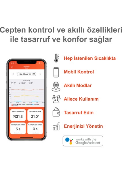 Akıllı Radyatör ve Kablosuz Kombi Kontrolü