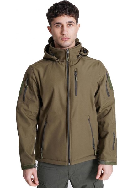 Vogel Tactical Softshell  Haki Yağmur Geçirmez Mont 5.11