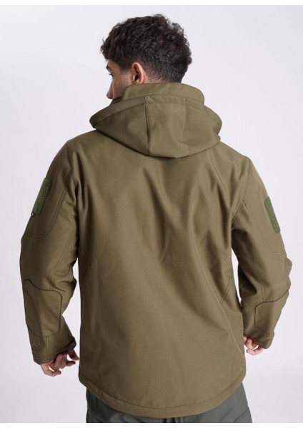 Vogel Tactical Softshell  Haki Yağmur Geçirmez Mont 5.11