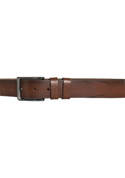 Deri Taba Kumaş Kemeri 3.5 cm