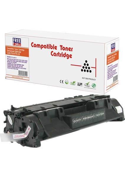 HP CF280A - 80A PRO400 / M425 / M401 Siyah 2700 Sayfa FreeOffice Muadil Toner