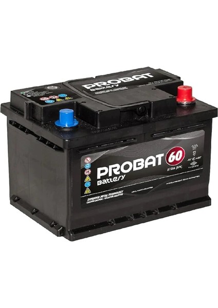 12 Volt 60 Amper Probat Akü 2020 Tarihli
