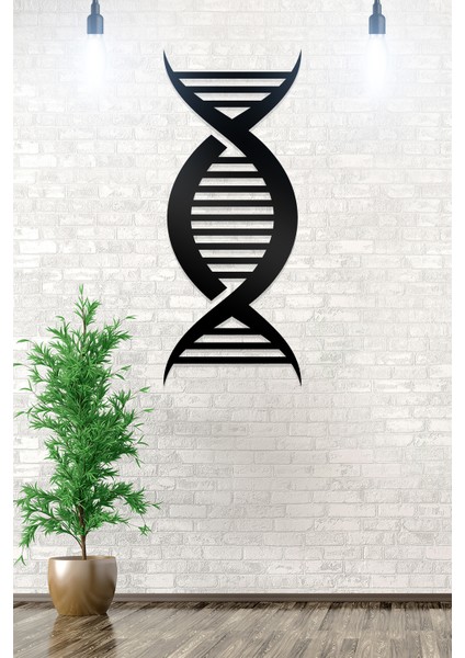Dna Figürlü Dekoratif Ahşap Tablo