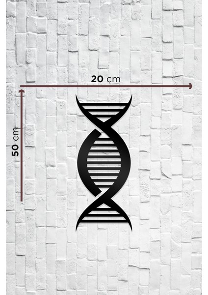 Dna Figürlü Dekoratif Ahşap Tablo