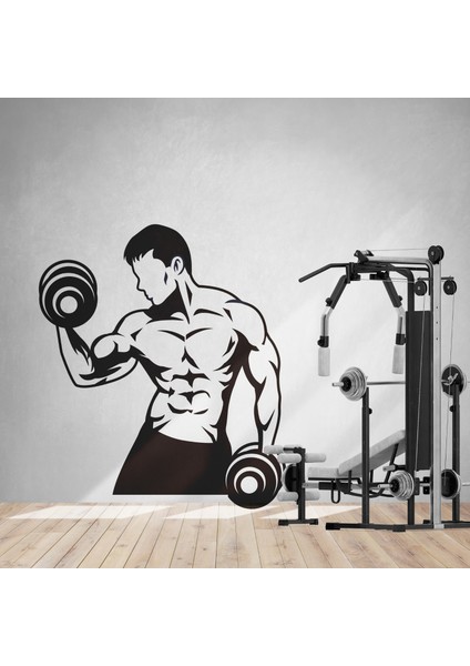 Duvar Sticker Body Builder
