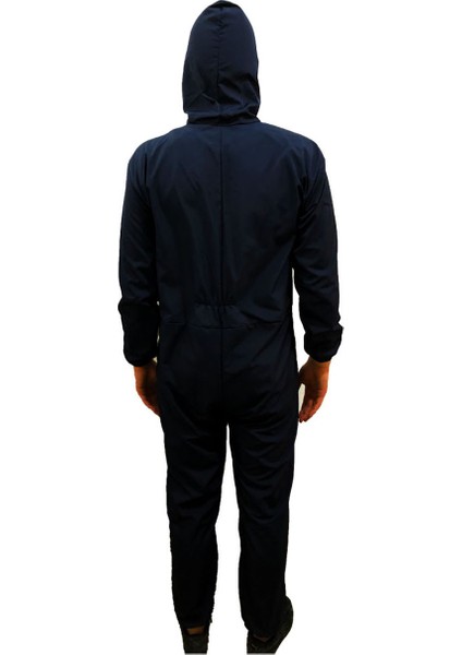 Pratik Işçi Tulumu Sıvı Itici Lacivert Unisex