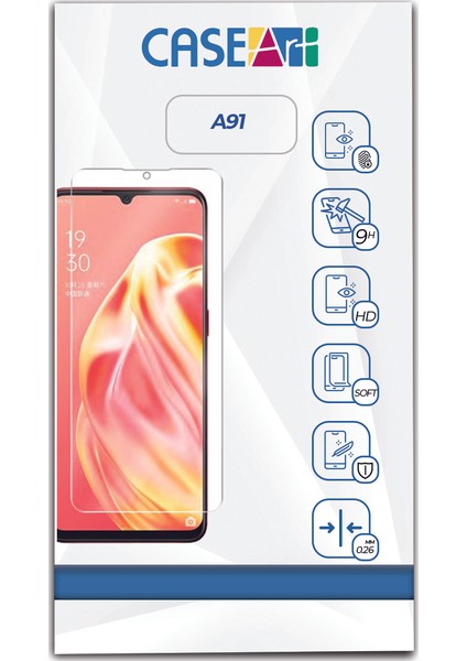 Oppo A91 Temperli Ekran Koruyucu Kırılmaz Cam fiyatları