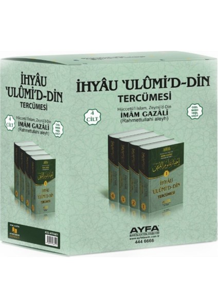 Ihyau Ulumi'd-Din , 4 Cilt Takım - İmam-ı Gazali