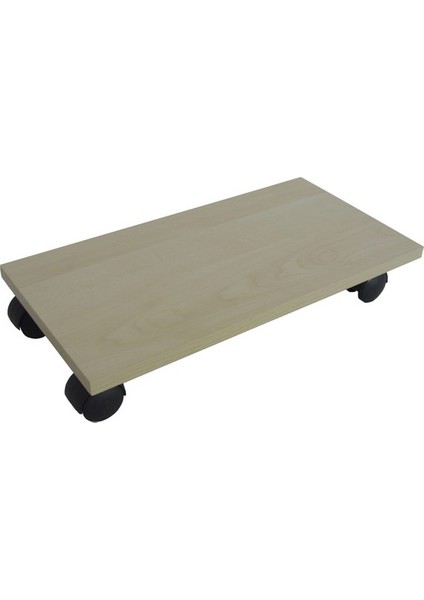 Akçaağaç Mdf Bilgisayar Kasası Altı Yükseltici ve Konum Ayarlayıcı 4520