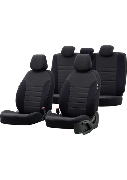 Mini Cooper 2002-2013 Özel Üretim Koltuk Kılıfı Original Design Antrasit