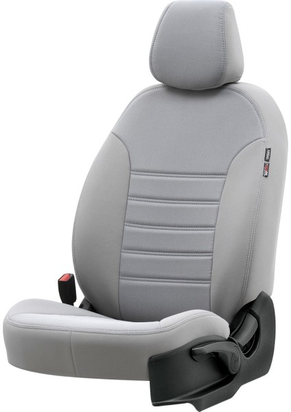 Nissan Micra 2003-2010 Özel Üretim Koltuk Kılıfı Original Design Açık Gri fiyatları