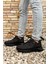 Siyah Siyah Erkek Sneaker 00122021 5