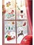 Yılbaşına Özel Kızakta Noel Baba Noel Süsleri Duvar Cam Sticker 1
