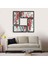 4 Parçalı Siyah Çerçeveli Set Tablo 1 Adet 35X50 3 Adet 20X35 1