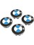 Blueoto  Bmw E36 E39 E46 E60 E90 F30 Jant Göbeği Kabartmalı Göbek Dış Çapı 6.8 mm (4'lü Set) 1