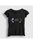 Kadın Siyah Memories Daft Punk T-Shirt 1