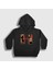 Unisex Çocuk Siyah Band Daft Punk Kapüşonlu Sweatshirt 1