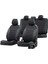 Ssangyong Actyon 2008-2012 Özel Üretim Koltuk Kılıfı Milano Design Siyah 1