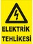Elektrik Tehlikesi Levhası 1