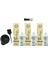 Amonyaksız Organik Keratin+Argan Yağlı Saç Boyası 66.33 Koyu Kumral Dore 60 ml x 3 +90 ml Oksidan+Boyama Seti 1