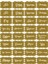 Kt Decoration Baharatlık Kavanoz Sticker Gold 2