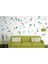 Kt Decoration Rengarenk Çiçekler Sulu Boya Çalışması Modern Duvar Sticker 1