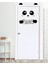 Tasarım Panda Kapı Sticker 1