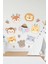 Sevimli Hayvanlar Geyik,fil,aslan Çocuk Bebek Odası Duvar Sticker 1