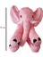 Furkan Toys  Peluş Fil Pembe 52 cm 2