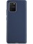 Samsung Galaxy A91 Kılıf Kamera Korumalı Premier Silikon Kapak - Lacivert 1