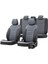 Hyundai I30 2007-2012 Özel Üretim Koltuk Kılıfı Istanbul Design Füme - Siyah 1