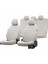 Jeep Grand Cherokee 2005-2010 Özel Üretim Koltuk Kılıfı Milano Design Fildişi 1