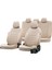 Landrover Freelander 2 2004-2006 Özel Üretim Koltuk Kılıfı Istanbul Design Bej 1