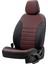 Renault Clio 2 Symbol 1998-2005 Özel Üretim Koltuk Kılıfı Istanbul Design Bordo - Siyah 2