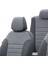 V.w. Passat 2005-2010 B6 Özel Üretim Koltuk Kılıfı Istanbul Design Füme - Siyah 4