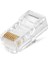 Bakır Konnektör CAT6A Utp RJ45 Plug Soket Korumasız Modüler Fiş 25 Adet 2