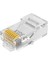 Bakır Konnektör CAT6A Utp RJ45 Plug Soket Korumasız Modüler Fiş 25 Adet 1