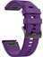 Garmin Fenix 5 Silikon Kordon - Mor 1