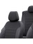 Hyundai Matrix 2006-2011 Özel Üretim Koltuk Kılıfı Paris Design Füme - Siyah 4