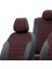 Seat Cordoba 2003-2009 Özel Üretim Koltuk Kılıfı Paris Design Kırmızı - Siyah 4