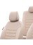 Toyota Yaris 2005-2011 Özel Üretim Koltuk Kılıfı Paris Design Bej 4