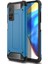 Xiaomi Mi 10t Pro Kapak Çift Katmanlı Zırh Tank Kılıf Mavi 1