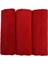 Rufus 3'lü Mikrofiber Lazer Kesim Cila Bezi 40X40 320GSM - Kırmızı 2